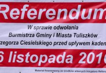 Referendum w sprawie odwołania burmistrza Tuliszkowa: brak tajności głosowania zasadniczą wadą